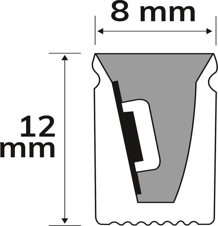 Produktbild Isoled LED NEON930 Flexband B08H12, 24V DC, 12W, IP67, 3000K, 5m Rolle, 140 LED/m, inkl. Montageclip (500 cm)