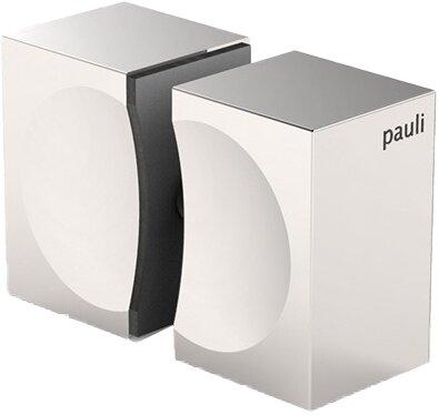 Pauli+Sohn Türgriff-Paar, 28X46mm black matt (Door handle)