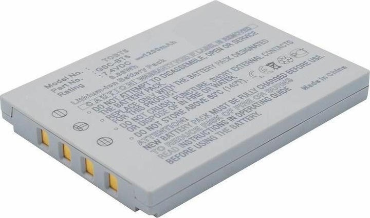 Actual product image CoreParts Camera Battery for Toshiba (Rechargeable battery)