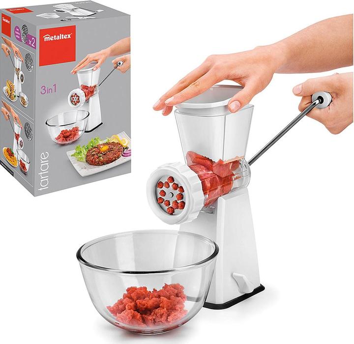 Produktbild Metaltex Fleischwolf 'Tartare' 3 in 1