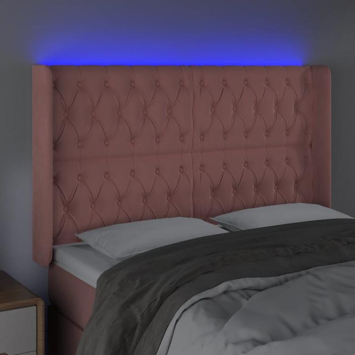 Actual product image vidaXL LED Kopfteil (163 x 16 x 128 cm)
