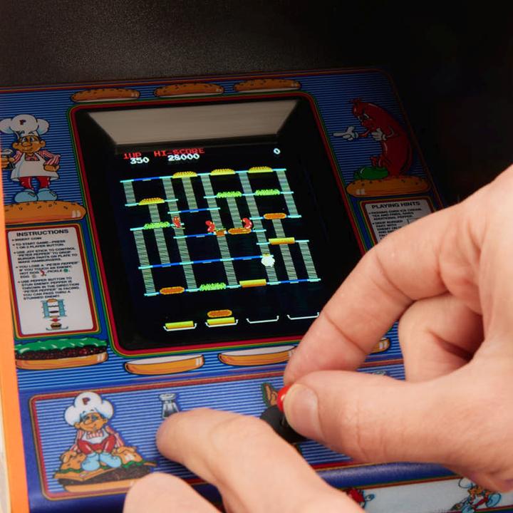 Produktbild Numskull Quarter Scale Arcade Cabinet - Burger Time