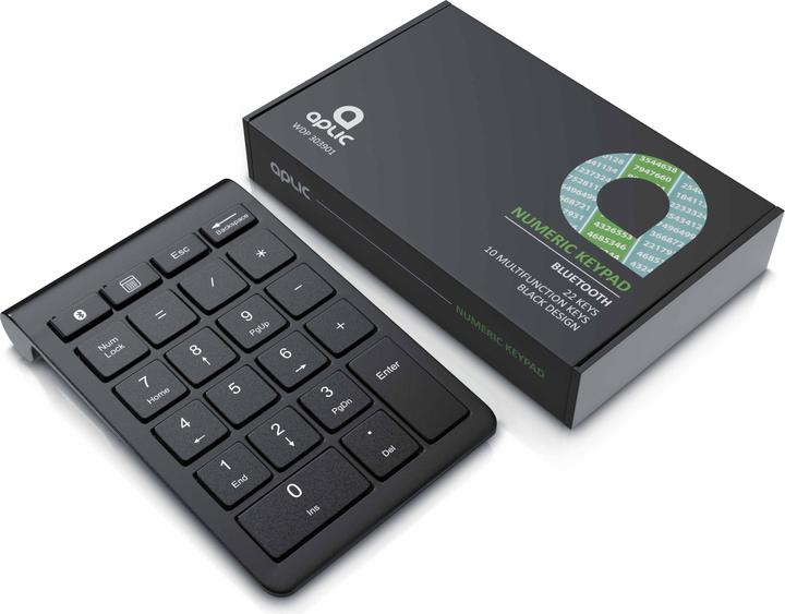 Produktbild Aplic Bluetooth Numpad (Nummernblock, Kabellos)