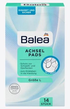 Actual product image dm Balea Armpit Pads Size L (Armpit pads)