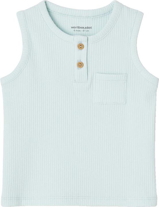 Image du produit Vertbaudet Geripptes Baby Top Oeko-Tex (80)