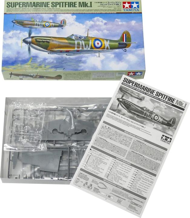 Image du produit Tamiya 1/48 Supermarine Spitfire Mk I