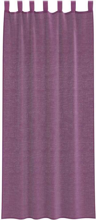 Produktbild vidaXL Voile Vorhänge mit Stangentaschen 2 Stk. Lila (140 x 260 cm)