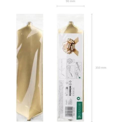 Thumbnail - Partydeco Dekoschlaufe XL - Gold - DIY