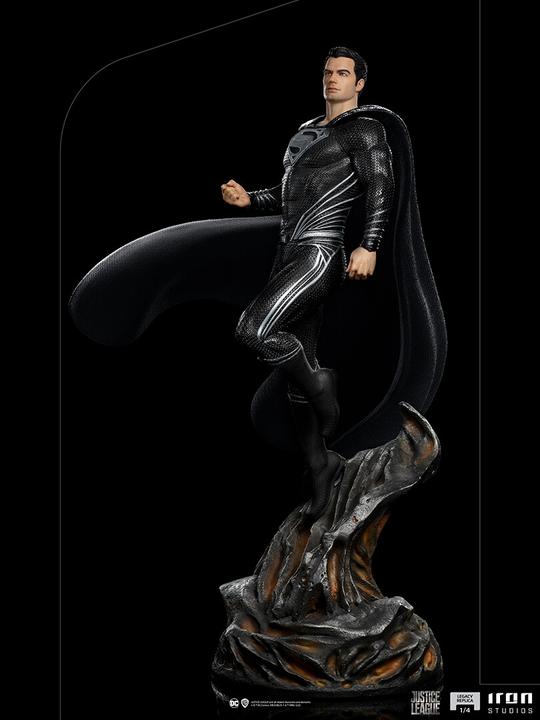 Immagine prodotto Iron Studios JUSTICE LEAGUE -Superman Tuta Nera -Statuetta Legacy Replica 1/4 69cm