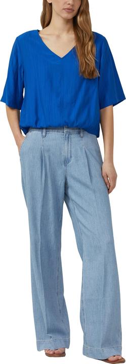 Produktbild s.Oliver Strukturierte Bluse im O-Shape (44)