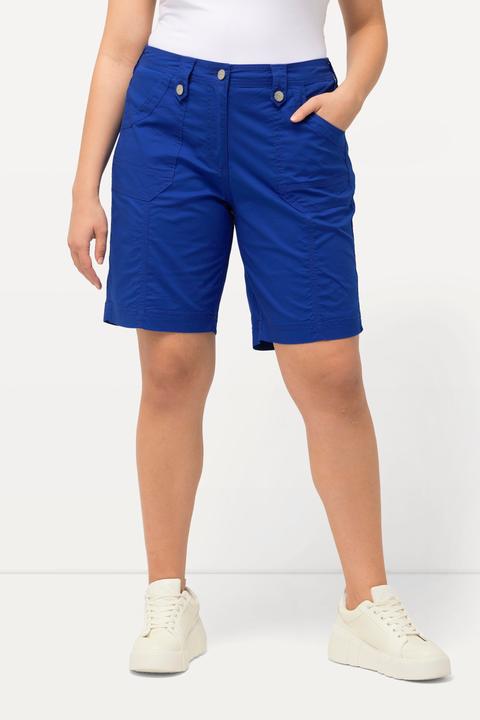 Produktbild Ulla Popken Cargo-Bermuda, Komfortbund, 4-Pocket-Schnitt (58)