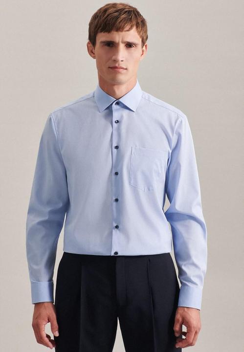 Immagine prodotto Seidensticker Hemd Regular Fit Business Kent Light Blue (M)