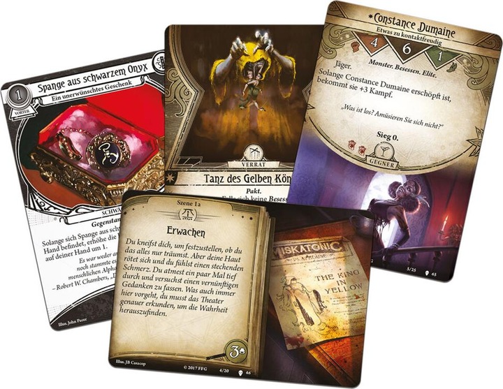Actual product image FFG Arkham Horror: The Path to Carcosa (German)
