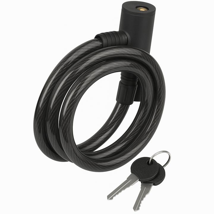 Immagine prodotto Twheels Lucchetto a catena con chiave in nero