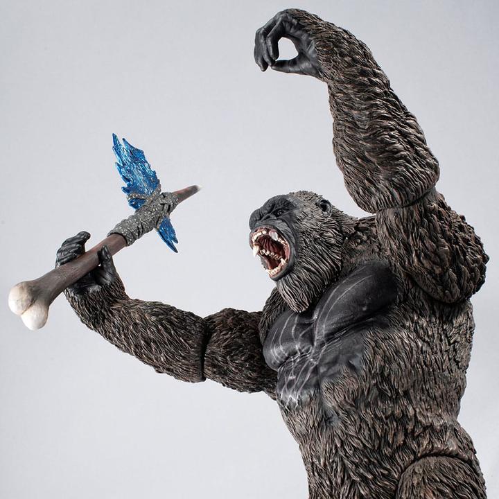 Actual product image Megahouse Godzilla x Kong: The New Empire Ultimate Article Monsters Figures Godzilla & Suko 30 cm