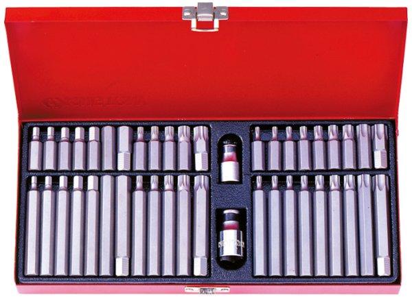 Produktbild King tony 1044CQ Schraubendreher-Bits im Koffer, 44 Teile, 10 mm