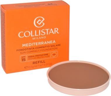 Actual product image Collistar CS Make-up - MEDITERRANEA Sun Compact Foundation Refill SPF15 04 Pantelleria (04)
