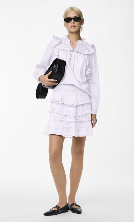 Actual product image Pieces PCMAKENNA top with long sleeves (M)