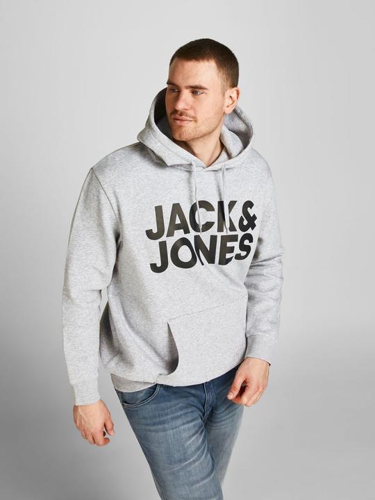 Immagine prodotto Jack & Jones Felpa con cappuccio Basic Logo Plus Size (XXL)