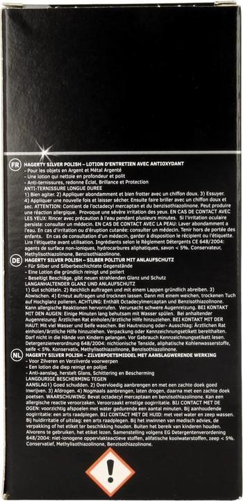 Actual product image Hagerty silver polish