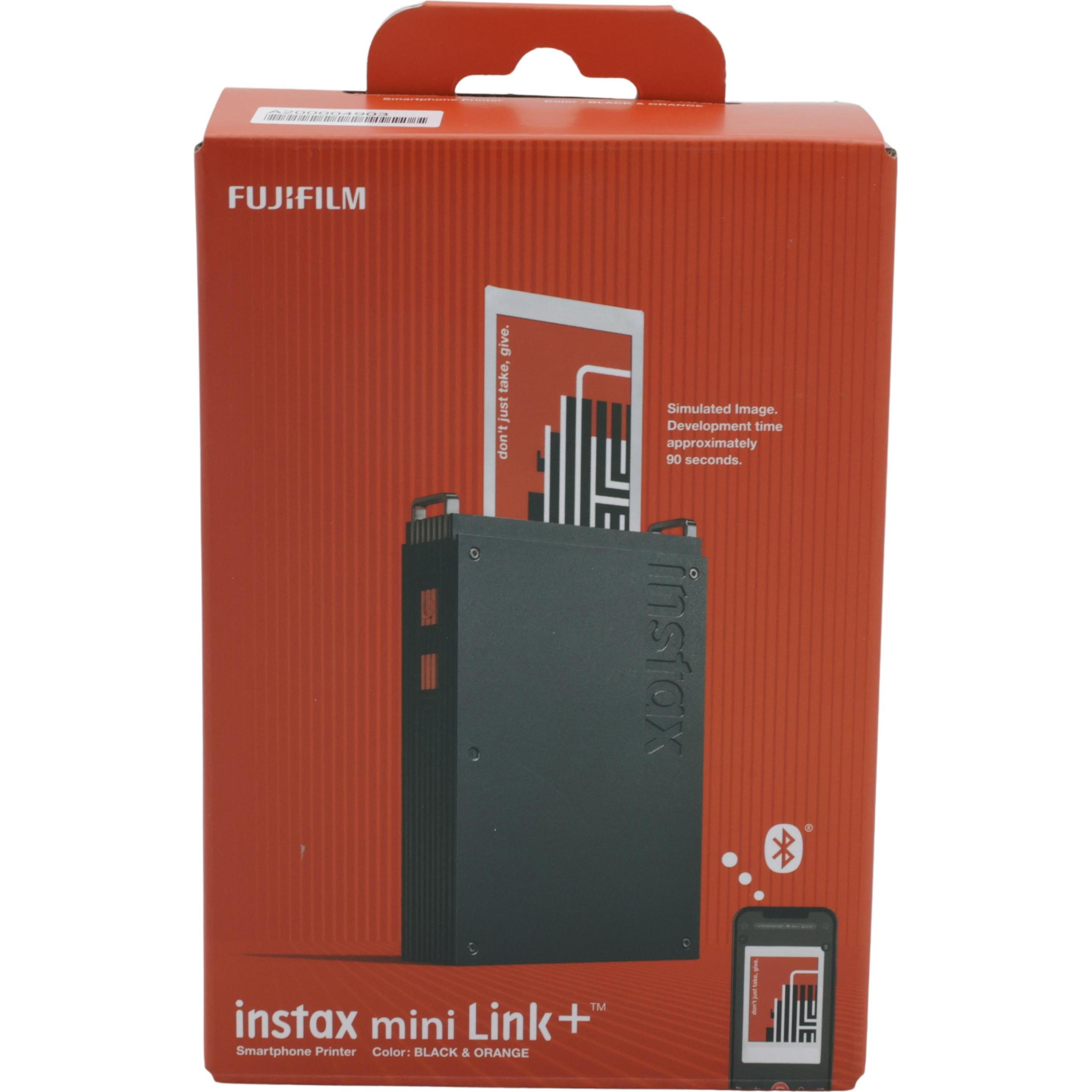 Fujifilm Instax Mini Link+ (Laser, Farbe), Drucker, Schwarz
