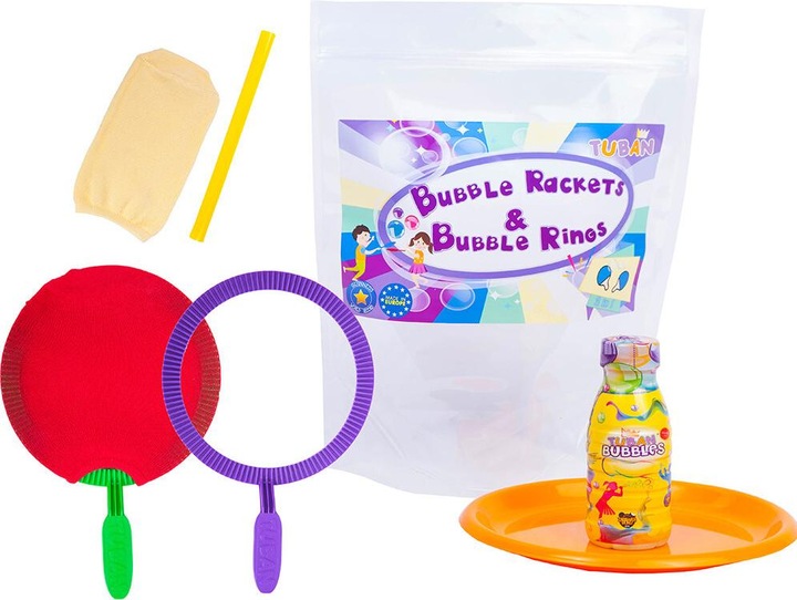 Actual product image Tuban Bubble Rockets and Bubble Rings (TU3438)