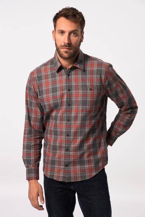 Immagine prodotto JP1880 Karohemd, Langarm, Flanell, Kentkragen, Modern Fit (XXL)