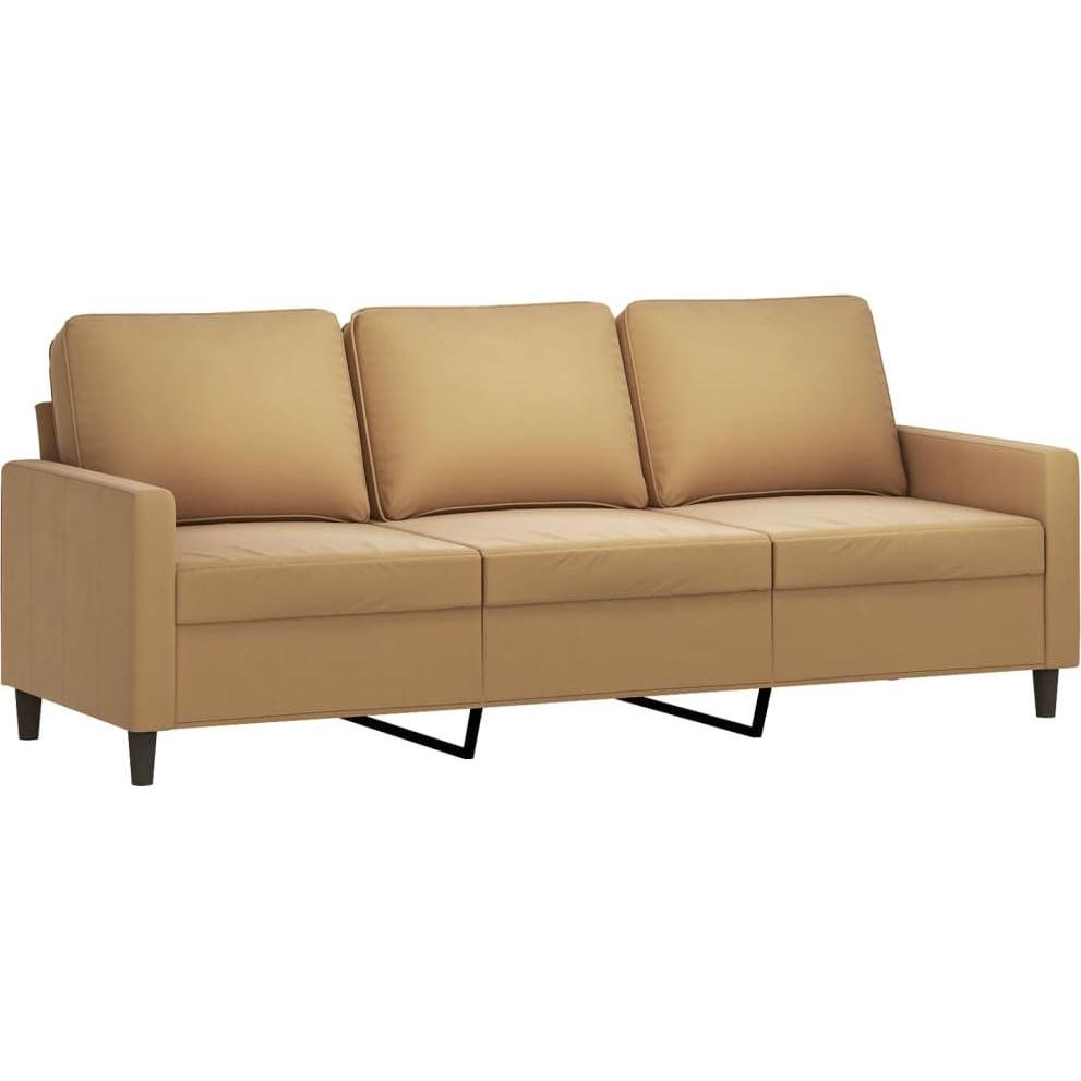 VidaXL, Sofa, 3-Sitzer-Sofa 180 cm Samt (3-Sitzer)