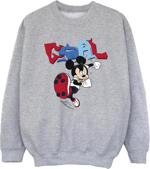 Produktbild Disney Mickey Mouse Goal Striker Pose Sweatshirt Mädchen (140, 146)