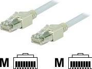 Image du produit Tecline Câble patch Dätwyler S/UTP, Cat 5e, gris, 3.0 m hautement flexible, avec connecteurs Hiroso TM11 (S/UTP, CAT5e, 3 m)