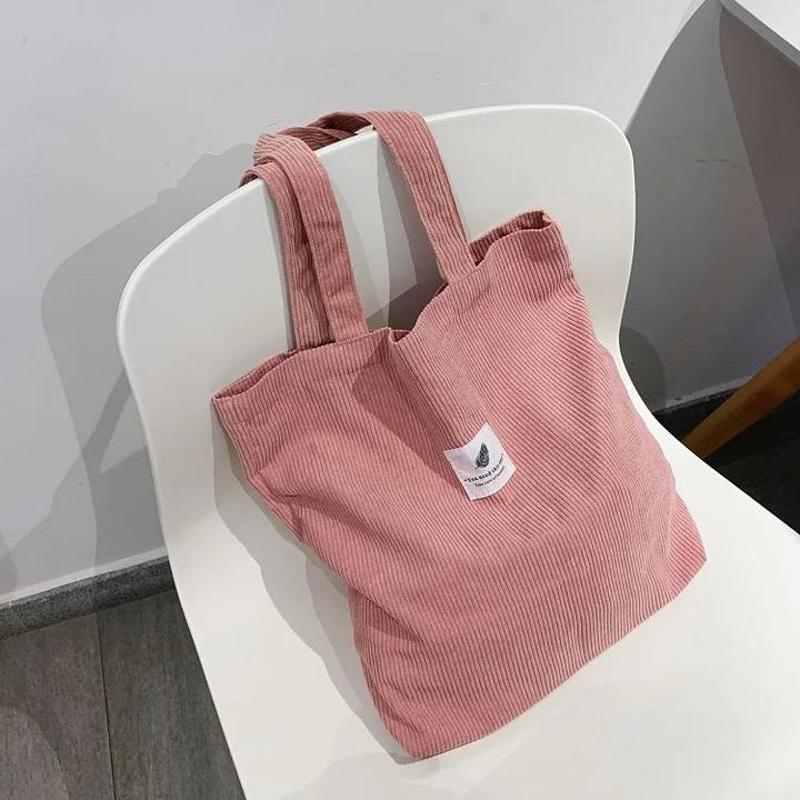 Produktbild Only-Bags.Store Kordtasche Handtaschen Umhängetaschen Weiche Umweltspeicher Wiederverwendbar Kleine und grosse