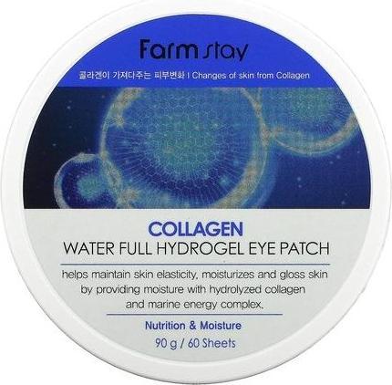 Image du produit Farm Stay Farmstay - Collagen Water Full Hydrogel Eye Patch Collagène Hydrogel Eye Flakes (Patchs pour les yeux)