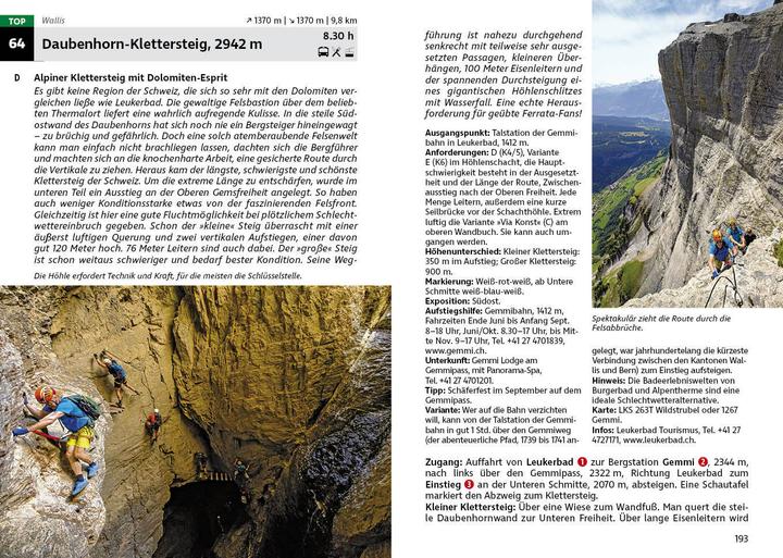 Produktbild Klettersteige Schweiz