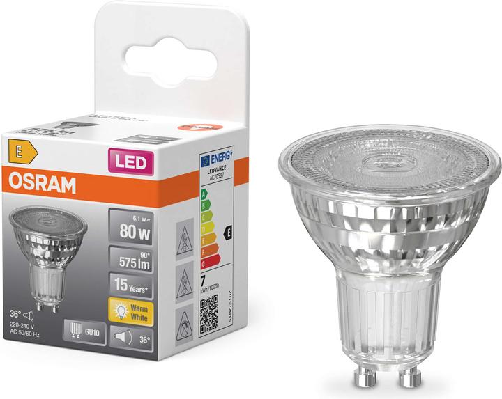 Produktbild Osram Superstar (GU10, 6.10 W, 575 lm, 1 x, E)