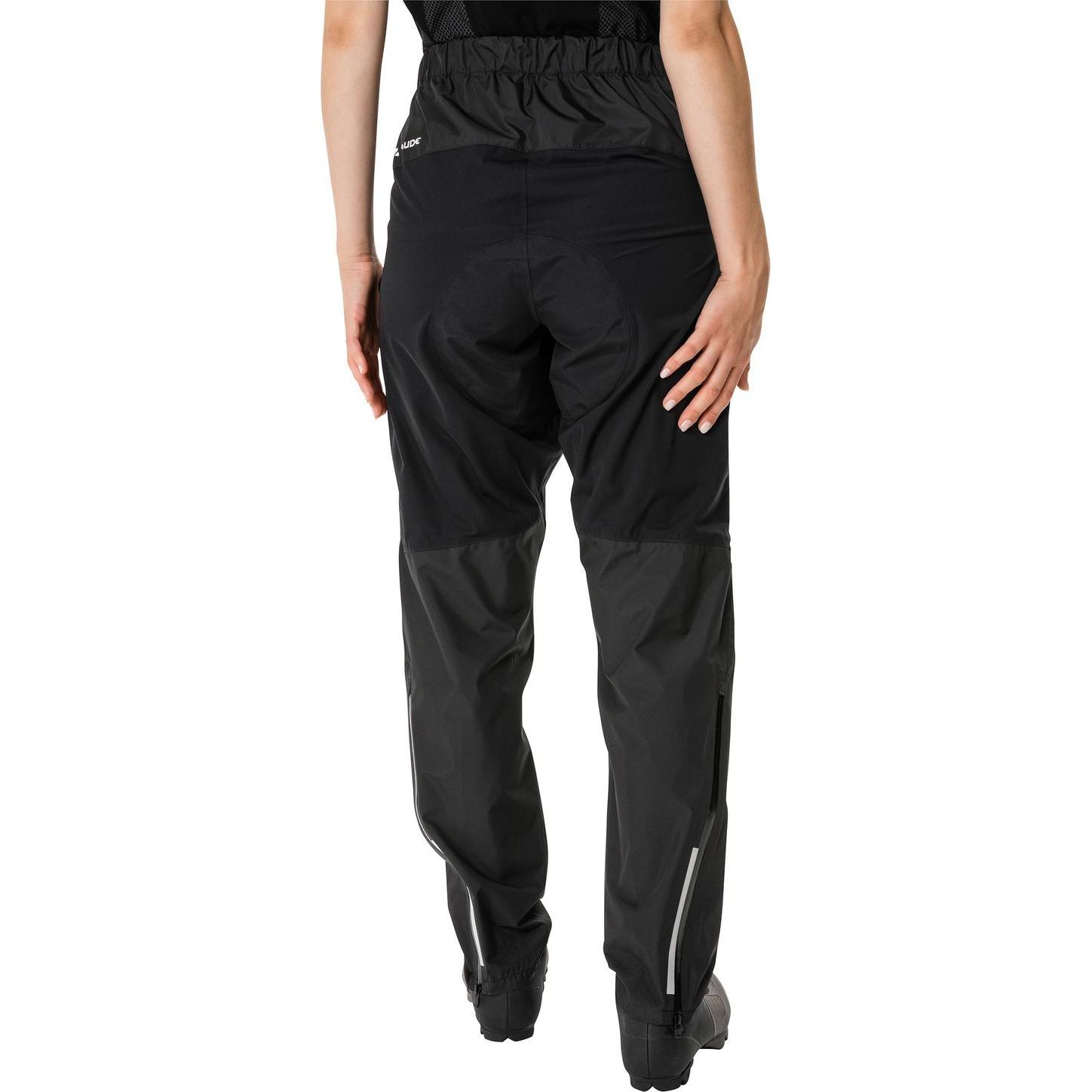 Thumbnail - Vaude, Damen, Velohosen, Kuro (44), Schwarz, 44