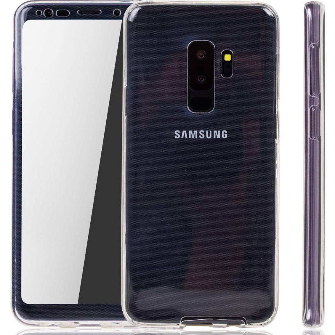 König Design Handyhülle für Samsung Galaxy S9 Plus Schutzcase Backcover Bumper Transparent (Samsung Galaxy S9+), Smartph...