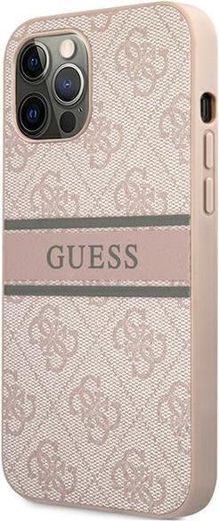 Image du produit Guess Hard Cover 4G Printed Stripe (Apple iPhone 12, Realme 12 Pro+)
