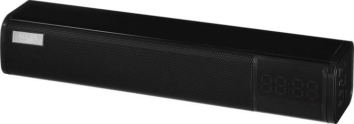 Actual product image Adler AD 1191 Clock Speaker, Black (15 h, USB power delivery)
