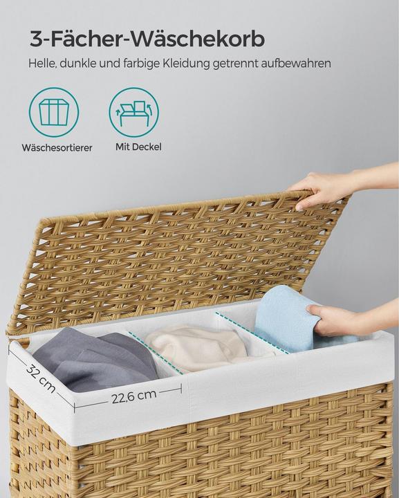 Image du produit Songmics Panier à linge (160 l)