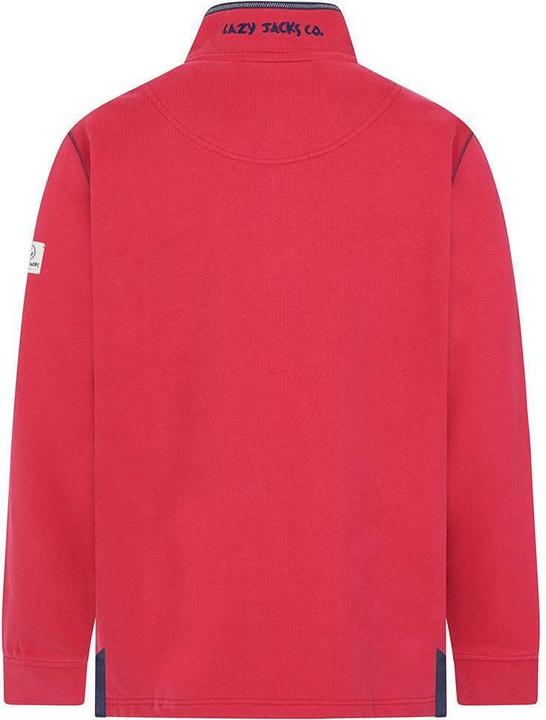 Actual product image Lazy Jacks Mens Quarter Zip Sweatshirt (L)