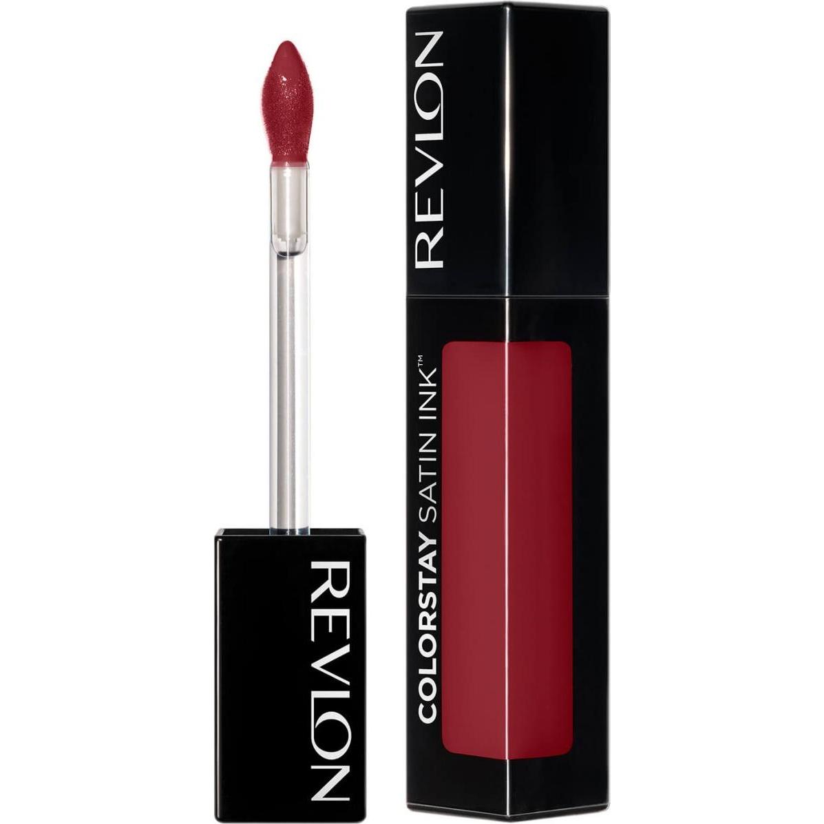 Revlon, Lippenstift + Lipgloss, ColorStay Satin Ink Lipstick Silky Sienna 005 (005 Silky Sienna)