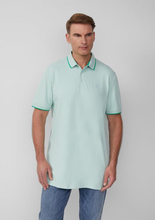 Actual product image S.Oliver Polo-Shirt Sportives Piqué-Poloshirt mit Kontrast-Details (XXL)