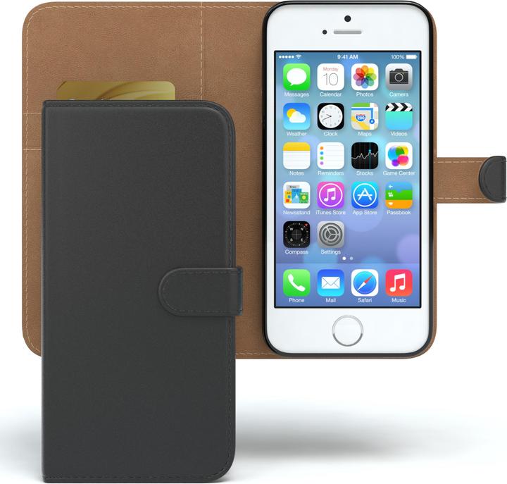 Produktbild EAZY CASE Bookstyle Case für Apple iPhone SE 2016, iPhone 5 / 5S (Apple iPhone 5, Apple iPhone 5s)
