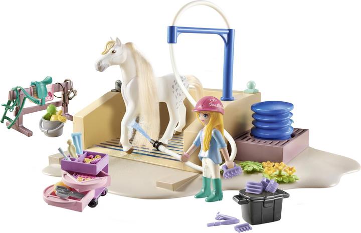 Produktbild Playmobil Isabella & Lioness mit Waschplatz (71354, Playmobil Horses of Waterfall)
