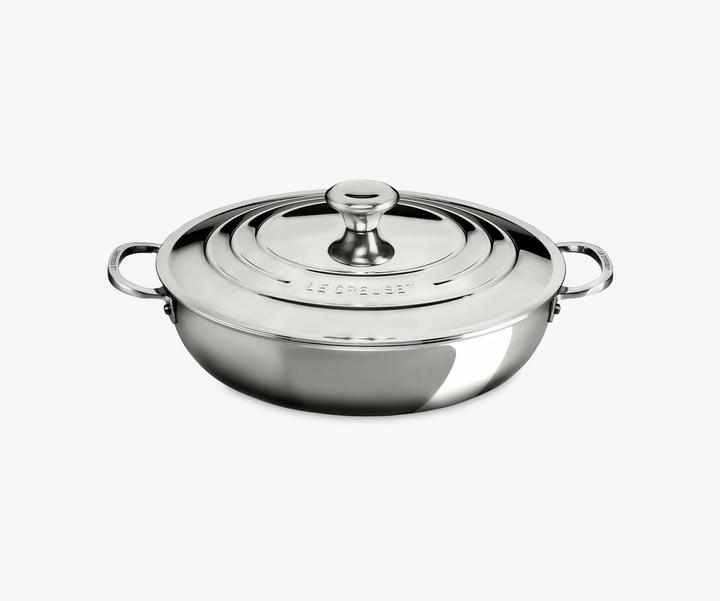Produktbild Le Creuset 3-ply Plus (30 cm, Bräter + Schmortopf, Edelstahl)
