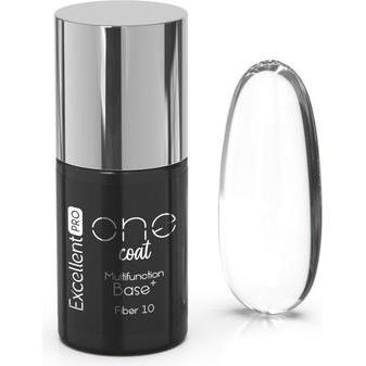 Excellent PRO, Smalto per unghie, Cleary One Coat Multifunction Fiber Base Hybrid Base With Fibers 7g (Base Coat)