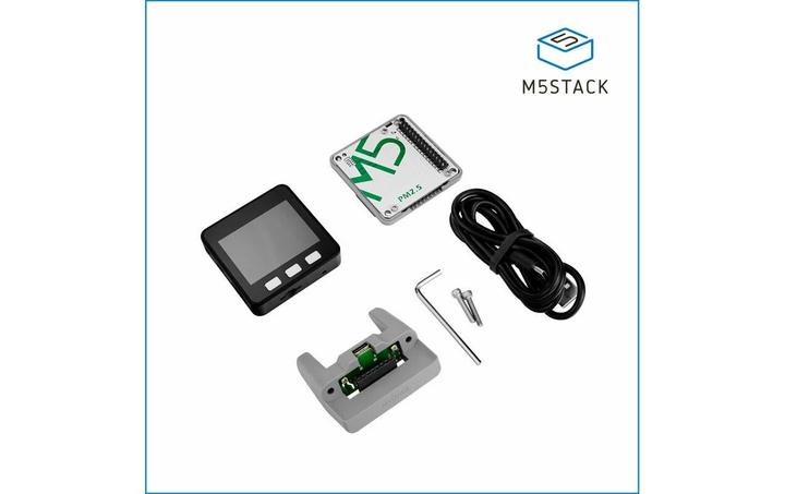 Productafbeelding M5Stack PM2,5 luchtkwaliteitskit, PMSA003, SHT30
