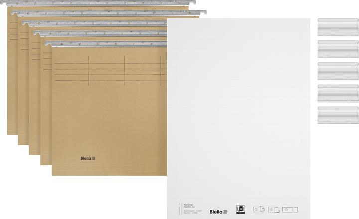 Produktbild Biella Hängemappen-Sets (A4, 5 x)