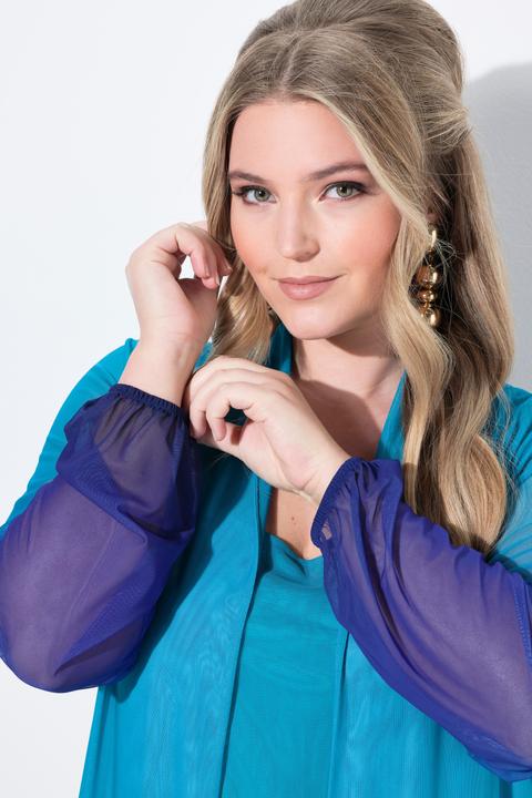 Produktbild Miamoda Jacke, gerade Passform, Mesh mit Farbverlauf (44)