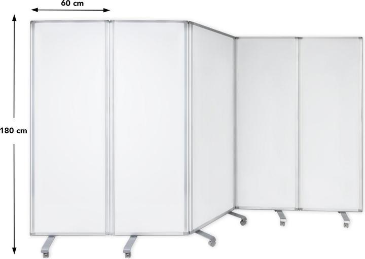 Produktbild Master of Boards Mobile Trennwand (180 x 300 cm)